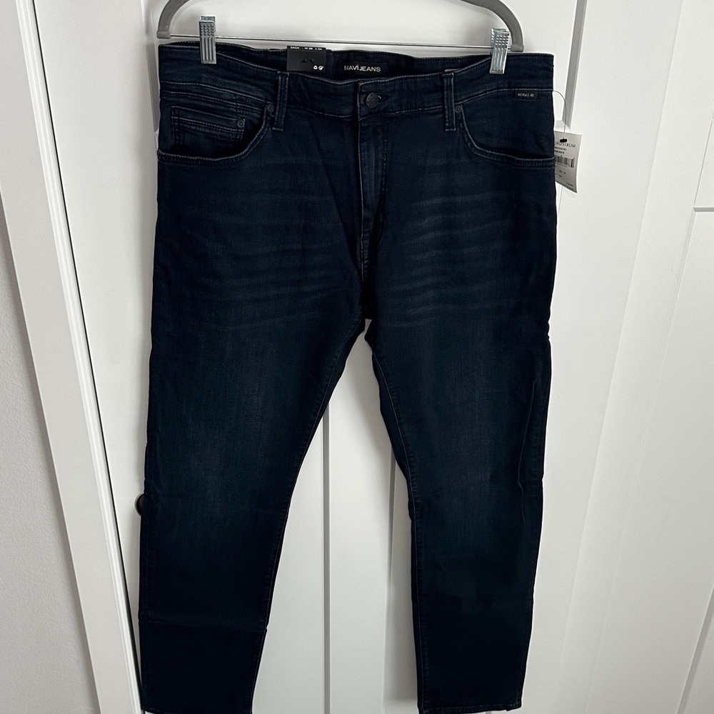 Mavi Men's Midnight Blue Straight Jeans